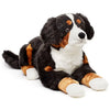 Jumbo Lying Bernese Mountain Puppy Dog Teddy Bear - Soft Toy
