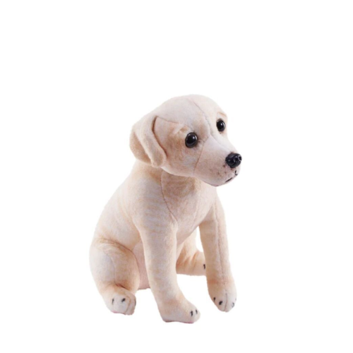 Yellow Labrador Dog Teddy Bear Soft Toy With Sound The Teddy Bear Cupboard