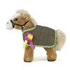Living Nature - Horse with Rug Teddy Bear Soft Toy