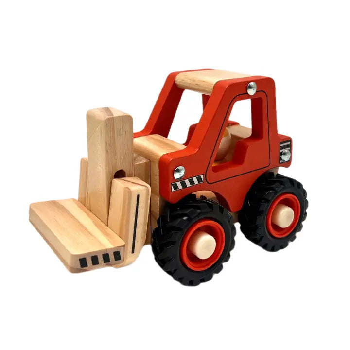 Wooden Forklift Vehicle – Timber Toy